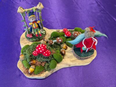 Felt Fairy Scene 1