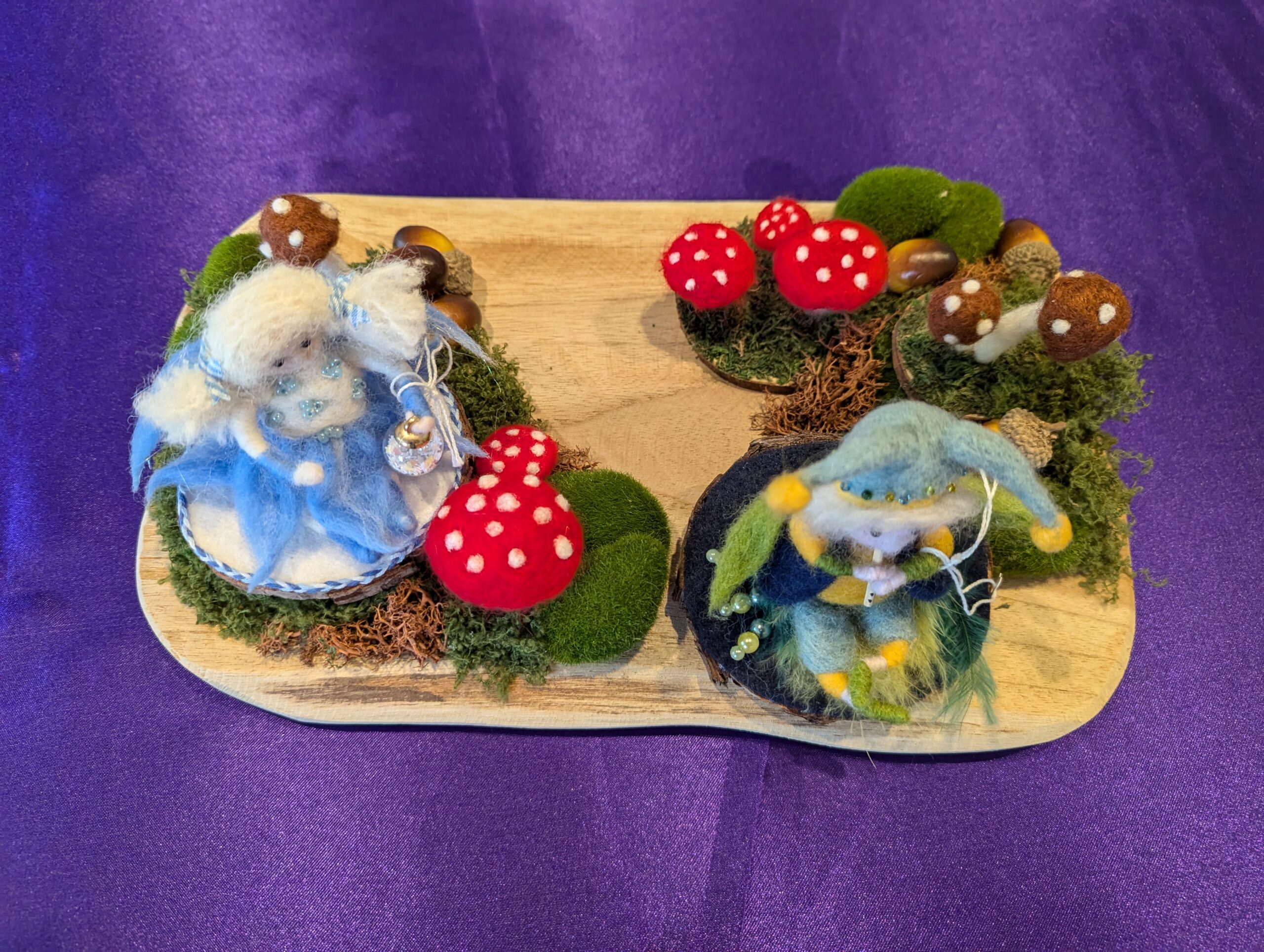 Felt Fairy Scene 2